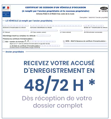 certificat de cession