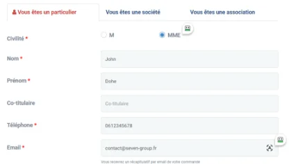 carte grise minute