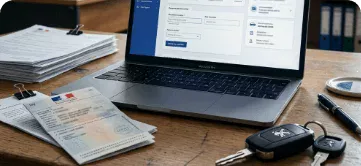 Fonctionnement du système et estimation prix carte grise