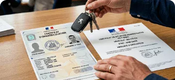 Obtenir le non-gage, un document pour faire une carte grise