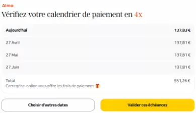 carte grise en plusieurs fois